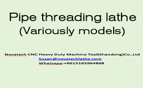 Pipe threading lathe