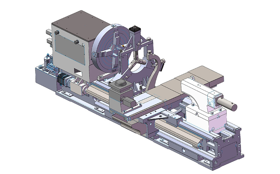 CTK611-L series CNC large horizontal lathe