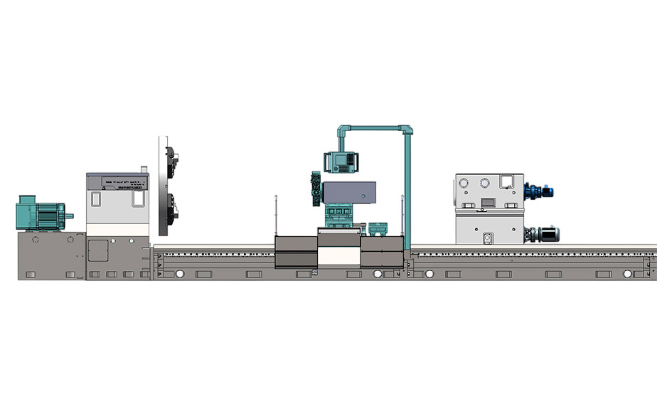 CK611-F series CNC heavy duty lathe