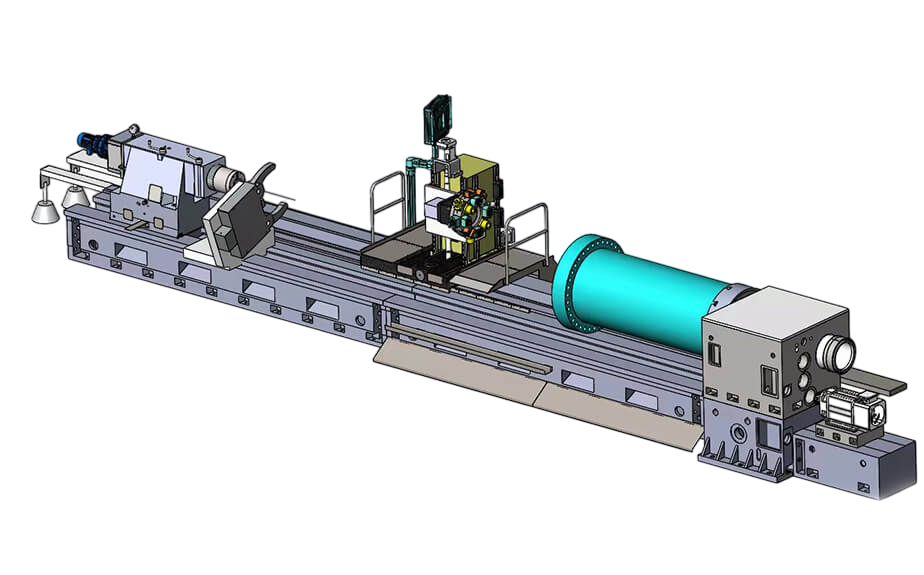 CNC turning and milling machine tool