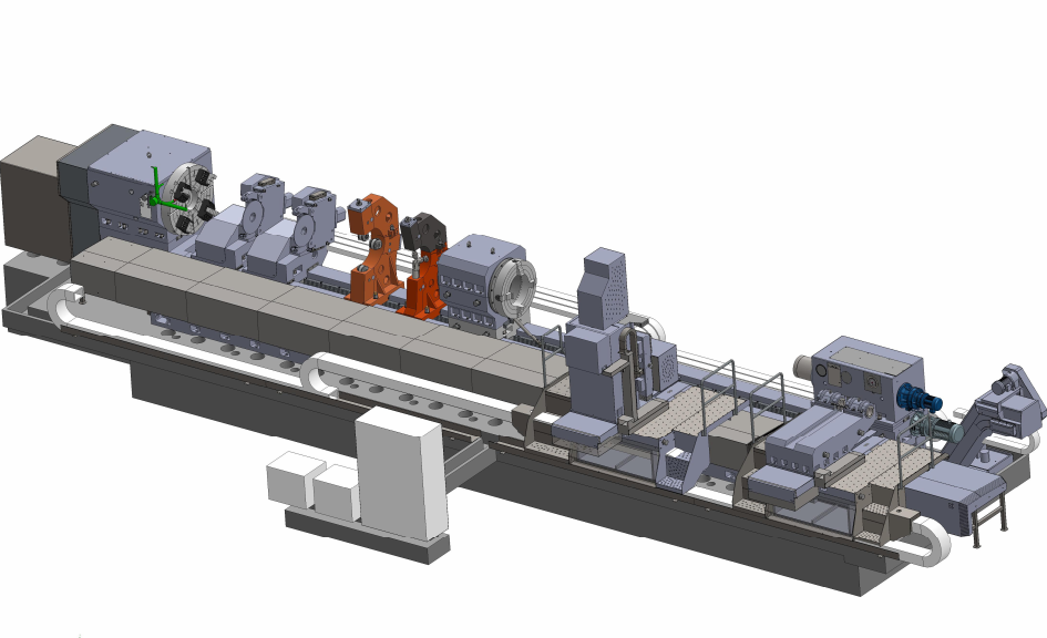 Multi-function CNC heavy duty lathe