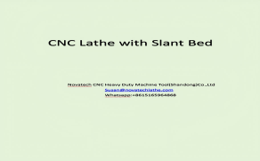 Slant bed CNC lathe