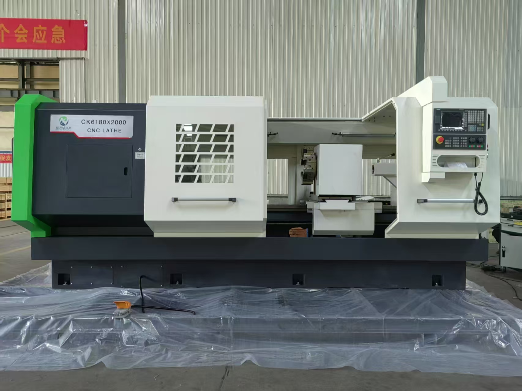 Several sets CNC pipe threading machine is ready to ship