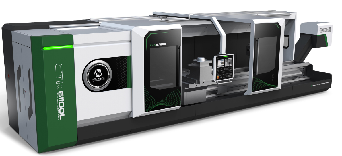 CTK61100/125/140L-1/2/3/4/5M-6tons CNC turn bore lathe