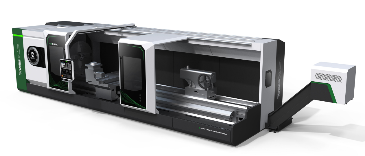 CTK61100/125/140L-6∽16M/6T  CNC Horizontal Large Lathe