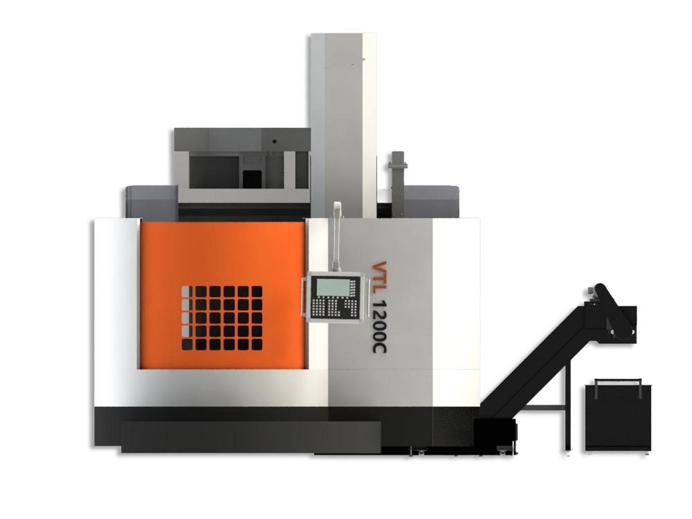 three axis vertical lathe